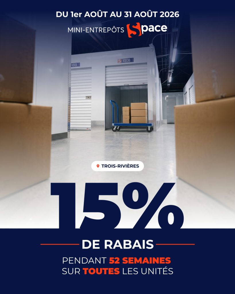 Promo 15 % de rabais